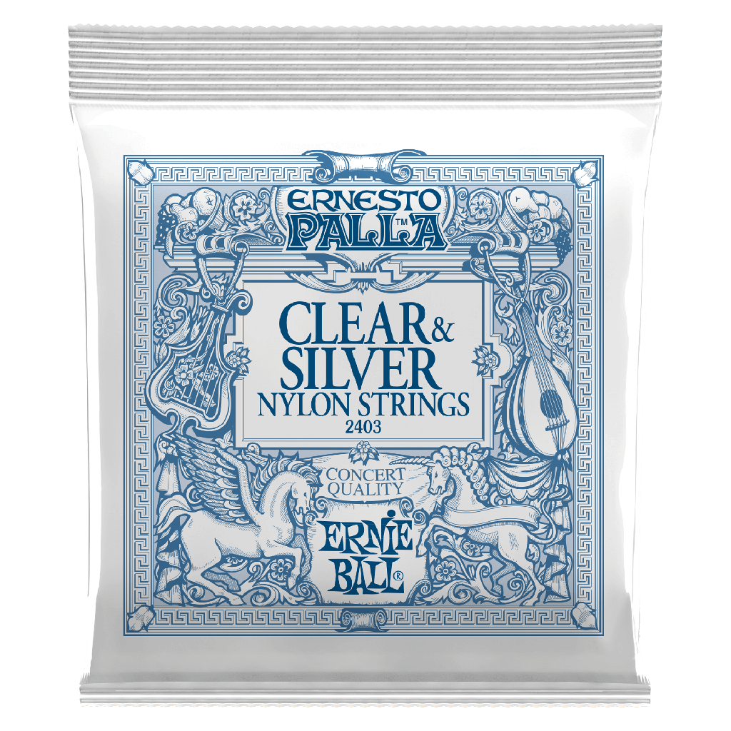 [CUER0005] Juego de cuerdas Ernie Ball 2403 Ernesto Palla para Guitarra Clásica en Nylon