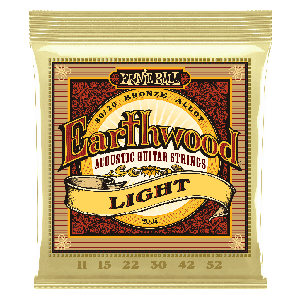 [CUER0061] Juego de cuerdas Ernie Ball 2004 Earthwood Medium 80/20 para Guitarra Acústica