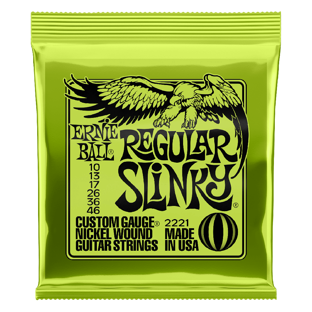 [CUER0004] Juego de cuerdas Ernie Ball 2221 Slinky Nickel para Guitarra Eléctrica