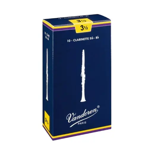 Caja de caña Vandoren 3.5 CR1035 Clarinete Soprano